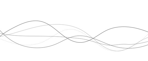 Vector modern line wavy  lines wave curve motion graphic design 