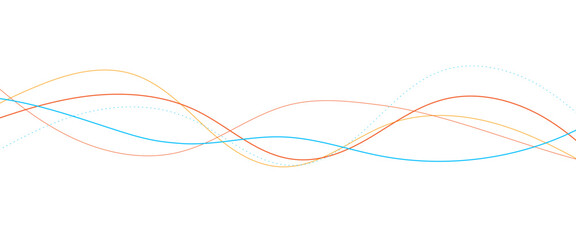 Vector modern line wavy  lines wave curve motion graphic design 