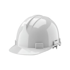 Fototapeta premium White Construction Helmet isolated On White Background