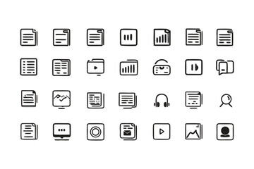 Folder and File Type Icons &ndash; Productivity Set