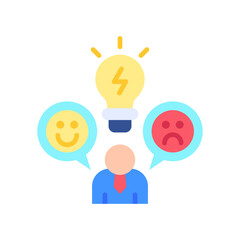 Energy User Behavior flat color icon