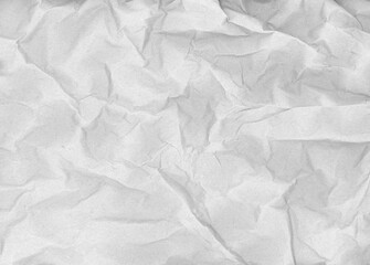 crumpled grey paper texture background