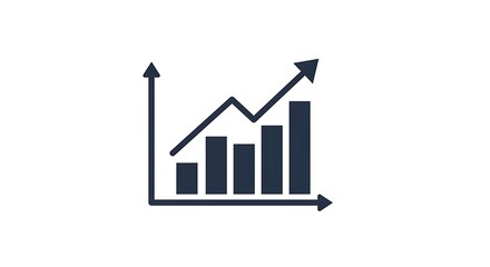 Upward Trend: Growth Chart Icon