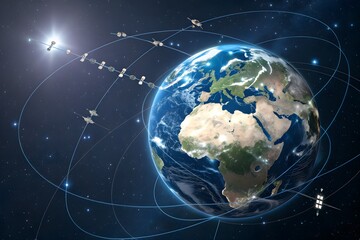 Fototapeta premium planet earth in space