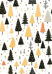 Obraz premium Christmas pattern celebration backgrounds.