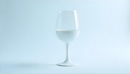 Fototapeta premium wine glass isolated on white background