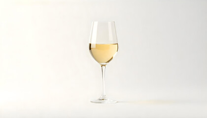 wine glass isolated on white background