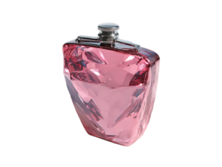 Pink Diamond Flask Modern Minimalist Chic Accessory