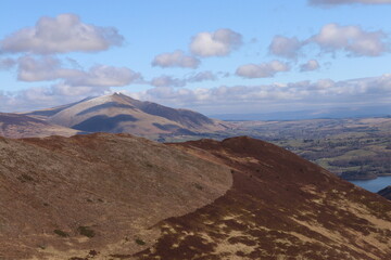 Lake district national park, England, west lakes fells