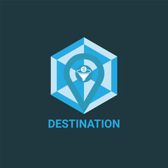 Google map t-shirt design