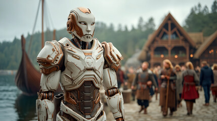 Medieval knight presented as a visual concept for historical marketing, entertainment promotion and educational campaigns across games, film projects, tourism materials and cultural communication