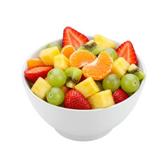 A Refreshing Bowl of Freshly Cut Mixed Fruits Offering a Vibrant Array of Delicious and Healthy Treats for Enjoyment
