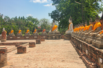The ancient temple Wat Yai Chai Mongkhon was built in the mid-14th century by King U-Thong, the...