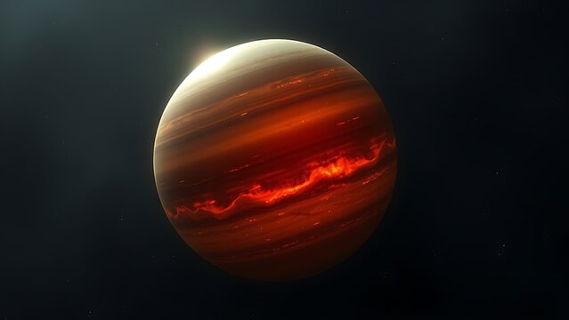Uranus with mysterious internal heat waves visible through translucent atmosphere.