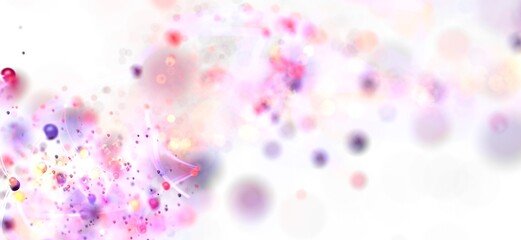 Soft, dreamy background with pink, purple, and white bokeh. Perfect for websites, presentations, and more.