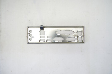 Old CPU with its main components