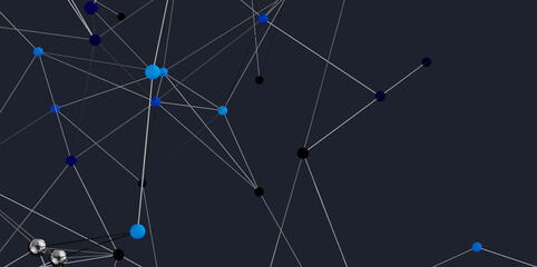 Abstract background image featuring a network of connected dots and lines. Ideal for technology, communication, and connection themes.