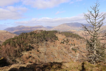 lake district, helvellyn, Thirlmere,  England