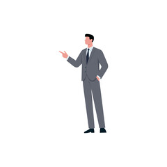 person standing silhouette illustration, Diverse professional business people silhouettes, including men in various poses, representing corporate teams, leadership, and diverse workforce con