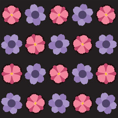 Florar Vektor. Abstract Floral Background Design with Artistic Botanical Elements