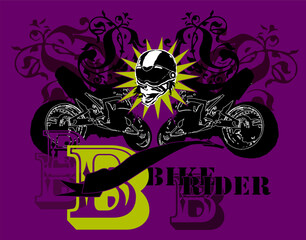 vector illustration of a skull and crossbones