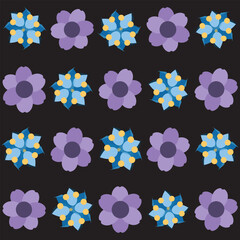 Florar Vektor. Abstract Floral Background Design with Artistic Botanical Elements