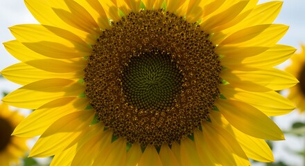 Obraz premium Sunflower close up