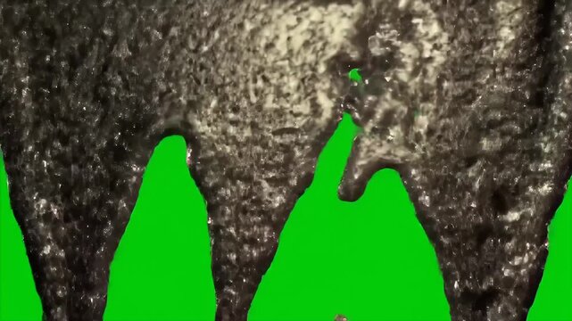 Molten Dark Sludge Dripping Sticky Grungy Effect Background