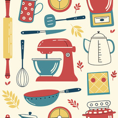 kitchen icons set