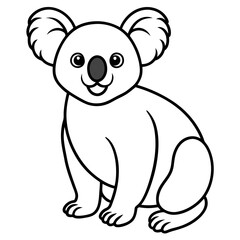 Obraz premium koala animal vector