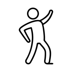 silhouette of a man jumping