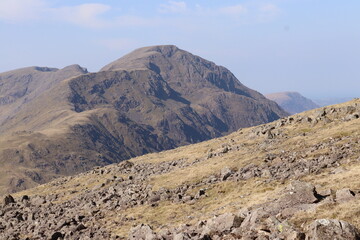 Lake district national park, England, west lakes fells