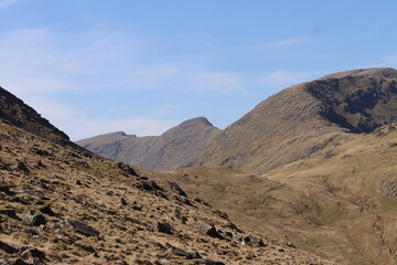 Lake district national park, England, west lakes fells