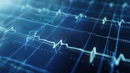 Comprehensive Guide to Electrocardiograms: Understanding Heart Rhythm Traces, ECG Waveforms, and Diagnostic Applications in Cardiology, Featuring Normal and Abnormal Patterns, Monitoring Techniques
