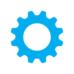 gear wheels isolated on white