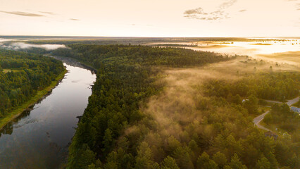 Southwest Miramichi River, New Brunswick. 