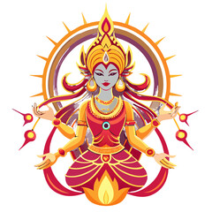 Durga Murti Svg