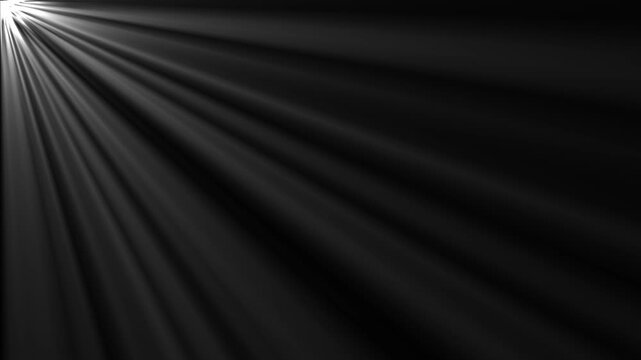 High-quality stock footage of sun rays light effects, overlays or flare glow array isolated on black background. overlay, light transition, effects sunlight. 4k video 