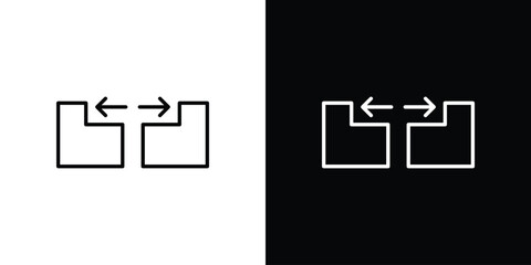 Fototapeta premium Gap icon art Illustrations. premium line icons