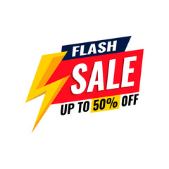 flash sale shopping promotion labels