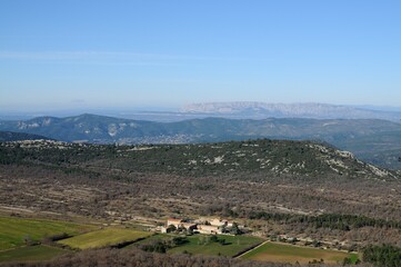 Naklejka premium Landscape of mountain