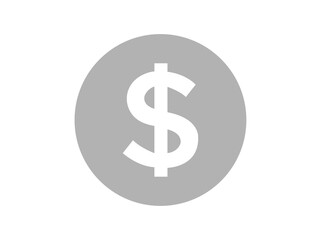dollar button icon