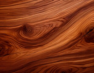 Fototapeta premium brown walnut wood grain texture with beautiful natural grain pattern