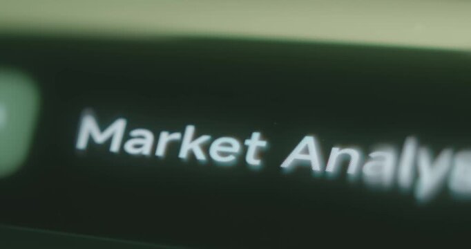 Market Analysis category on cryptocurrency trading app