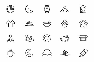 A minimalist slow-time vector set highlighting pause, patience, and peace. Perfect for intentional living blogs, therapeutic spaces, and social media templates.