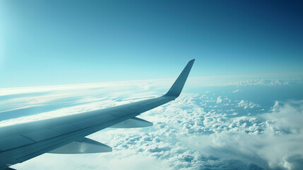 blue sky with clouds . nature background