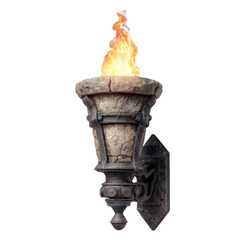 Wall-Mounted Fire Torch