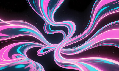 abstract background with colorful lines