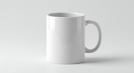 Fototapeta premium Minimalist mug template