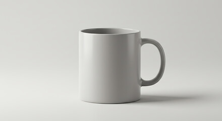 Fototapeta premium Minimalist mug template